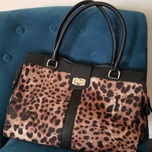 Aldo leopard print handbag